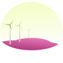 download Wind Mills clipart image with 225 hue color