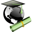 download Graduate 3 clipart image with 45 hue color
