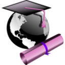 download Graduate 3 clipart image with 270 hue color