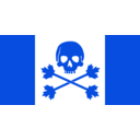 download Pirate Flag Of Canada clipart image with 225 hue color