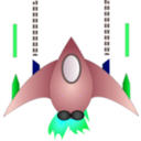 download Space Ship clipart image with 135 hue color