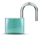 download Lock Open clipart image with 135 hue color