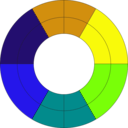 download Goethes Color Wheel Fresh clipart image with 45 hue color