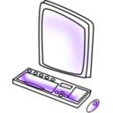 download Computer clipart image with 90 hue color