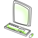 download Computer clipart image with 270 hue color