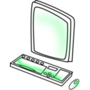 download Computer clipart image with 315 hue color