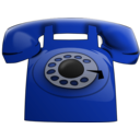 download Red Phone clipart image with 225 hue color