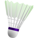 download Badminton Shuttlecock clipart image with 270 hue color