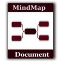 download Mindmap Icon clipart image with 180 hue color