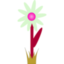 download Marguerite clipart image with 270 hue color