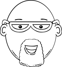 Man Face Cartoon