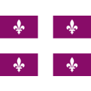 download Flag Of Quebec Canada clipart image with 90 hue color