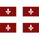 download Flag Of Quebec Canada clipart image with 135 hue color