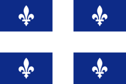 Flag Of Quebec Canada