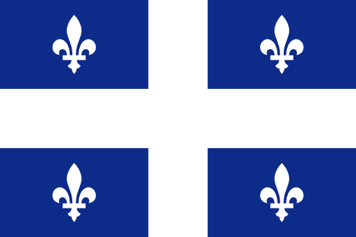 Flag Of Quebec Canada