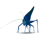 download Grasshopper clipart image with 90 hue color