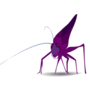 download Grasshopper clipart image with 180 hue color