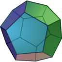 download Octahedron clipart image with 90 hue color
