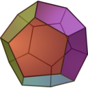 download Octahedron clipart image with 270 hue color