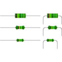 download Resistors clipart image with 90 hue color