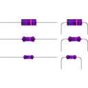 download Resistors clipart image with 270 hue color
