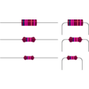 download Resistors clipart image with 315 hue color