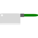 download Cleaver clipart image with 90 hue color