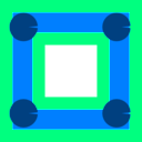 download Block Icon clipart image with 90 hue color