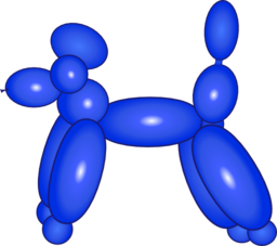 Balloon Dog Blue