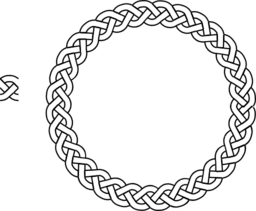 3 Plait Border Circle