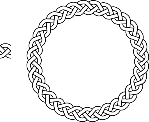 3 Plait Border Circle