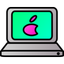 download Macbook clipart image with 315 hue color
