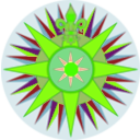 download Compass clipart image with 45 hue color