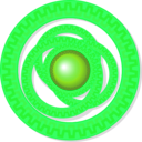 download Ornament clipart image with 90 hue color
