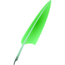 download Used Quill clipart image with 90 hue color