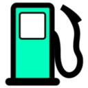 download Fuel Pump Map Poi clipart image with 135 hue color