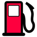 download Fuel Pump Map Poi clipart image with 315 hue color
