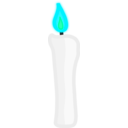 download Candle clipart image with 135 hue color