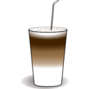 download Latte Macchiato clipart image with 0 hue color