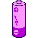download Aaa Battery clipart image with 90 hue color