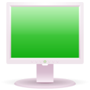 download Computer Lcd Display clipart image with 270 hue color