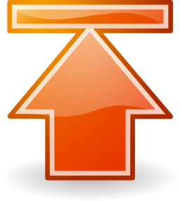 Go Top Orange Button Tango Style