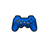 download Color Playstation Controller clipart image with 45 hue color