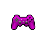 download Color Playstation Controller clipart image with 135 hue color