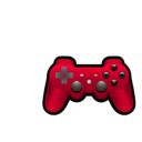 download Color Playstation Controller clipart image with 180 hue color