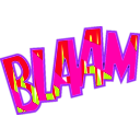 download Blaam clipart image with 45 hue color