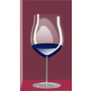 download Copa De Vino clipart image with 225 hue color