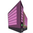 download Commercial Building clipart image with 90 hue color