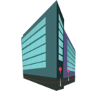 download Commercial Building clipart image with 315 hue color