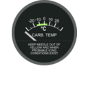 download Carburetor Air Temperature Gage clipart image with 45 hue color